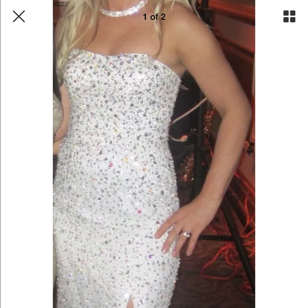 Long sequin dress